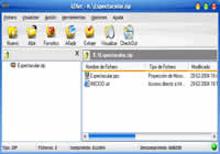 Captura del programa
