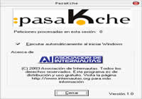 Captura del programa